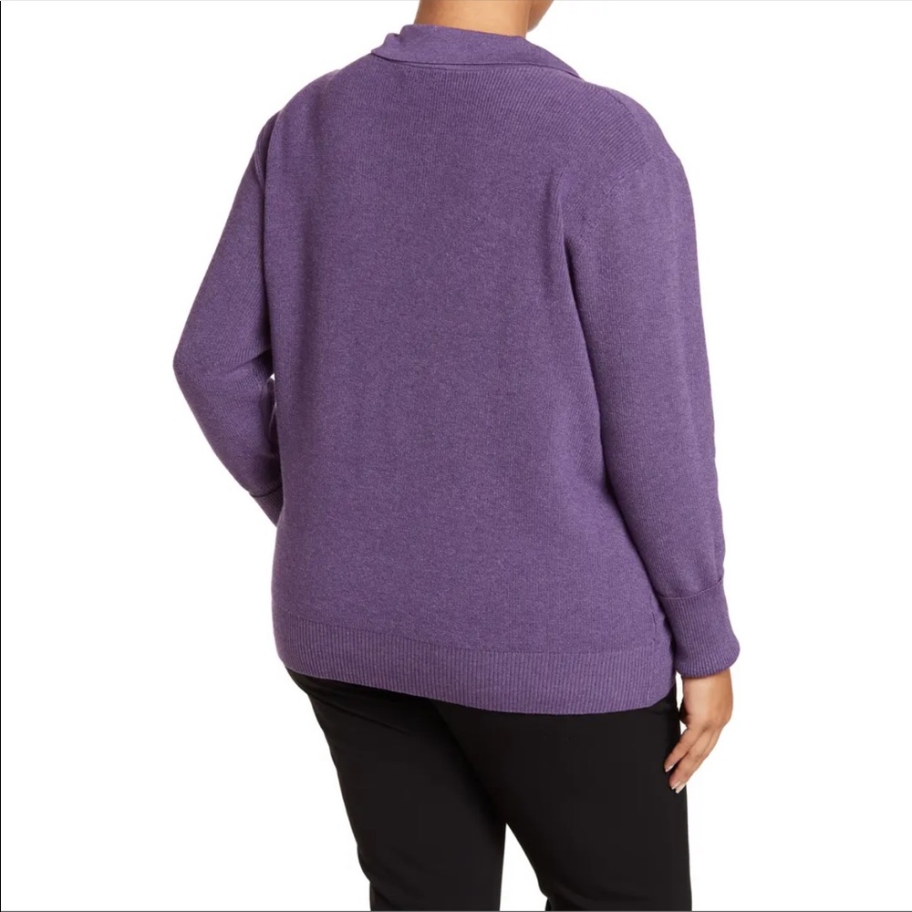 Sweet Romeo Collared Pullover - Picture 2 of 6